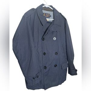 J. Crew Military Grade British Regulation Men’s Peacoat
